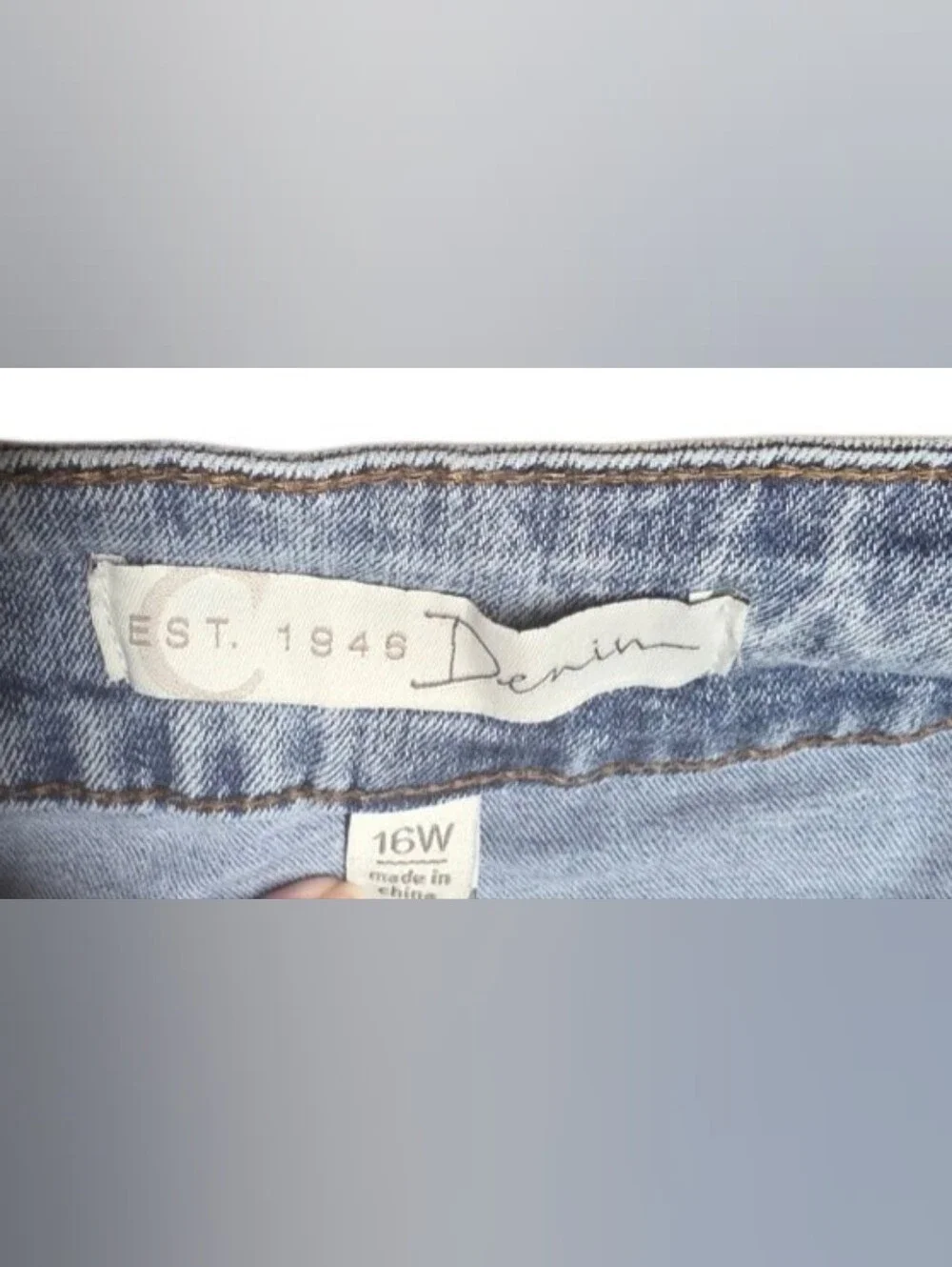 2 Denim Skirts -Est 1946 & Westport Both Size 16